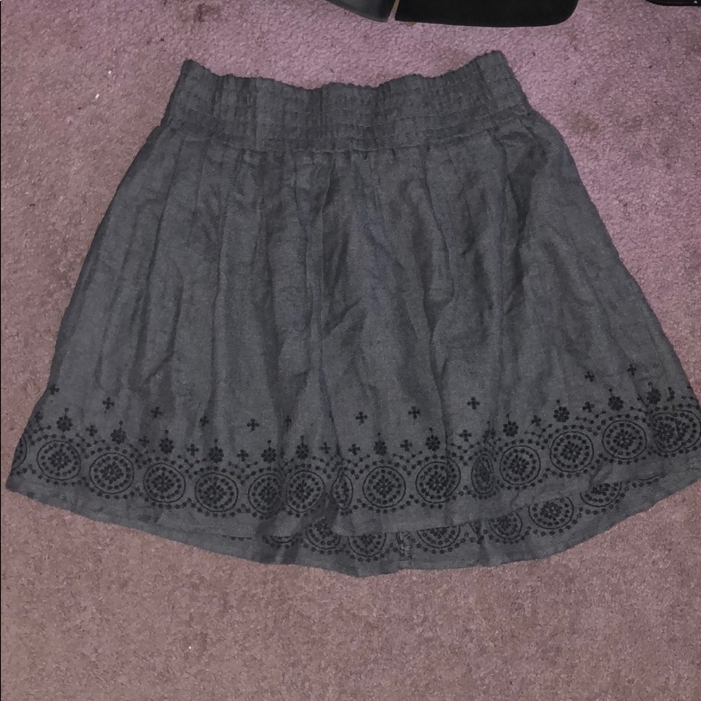 American eagle skirt with eyelet designs